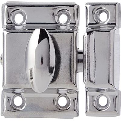 Merriway BH02199 Kast Kast Turn Catch Latch, Verchroomd 45mm (1.3/4") Merriway BH02199 Kast Kast Turn Catch Latch, Verchroomd 45mm (1.3/4")