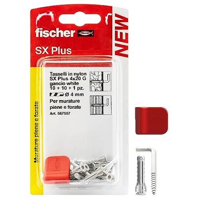 Fischer - SX Plus 4 G - White - Wandplug Fischer - SX Plus 4 G - White - Wandplug