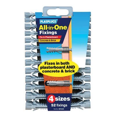 PLASPLUGS Plasplug MFA500 All-in-One stekkers inclusief clip van 52 PLASPLUGS Plasplug MFA500 All-in-One stekkers inclusief clip van 52