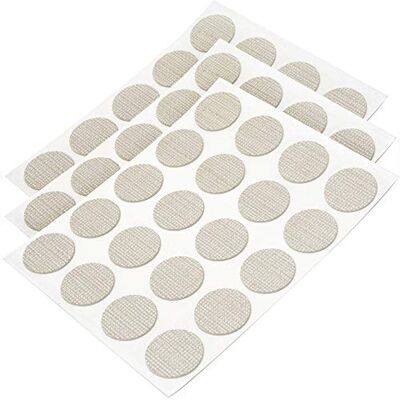 Adsamm ® / 60 x afdekkappen/stof/Ø 13 mm/rond / 0,45 mm dunne zelfklevende meubelpleisters Adsamm ® / 60 x afdekkappen/stof/Ø 13 mm/rond / 0,45 mm dunne zelfklevende meubelpleisters