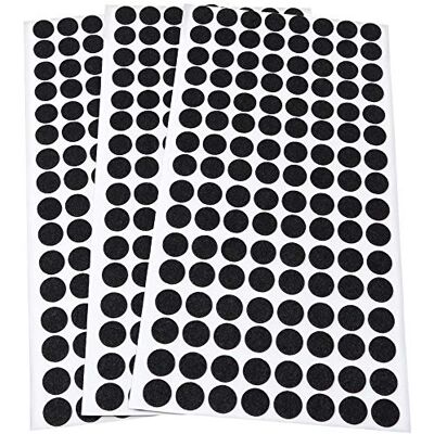 Adsamm FP-15-SA-BL-12-128-3 FP-15-SA-BL-12-128 384 x viltglijder, zwart, Ø 12 mm Adsamm FP-15-SA-BL-12-128-3 FP-15-SA-BL-12-128 384 x viltglijder, zwart, Ø 12 mm