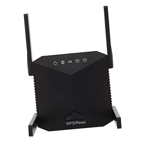 Gatuida Wifi-repeater Signaalversterker Met 4 Antennes Wifi-versterker Voor Thuis Wifi-signaalversterker Signaal Versterker Booster Wifi-extender Draadloze Vier Antennes Buikspieren