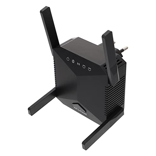 KICHOUSE Wifi-repeater Signaalversterker Met 4 Antennes Signaal Versterker Booster Wifi-versterker 2,4 Ghz Wifi-bereikvergroter Wifi-signaalversterker Draadloze Buikspieren Vier Antennes