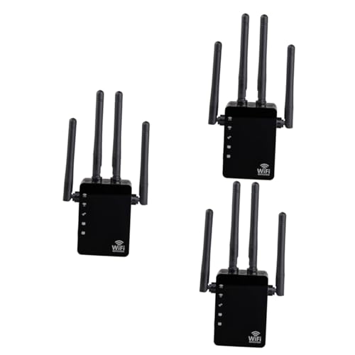 OSALADI Booster 3Pcs 1200 Draadloze Routers Draadloze Routers Dual Band Repeater Lange Afstand Draadloos Bereik Internet Wifi Router Signaalversterker Outdoor Dubbele Band