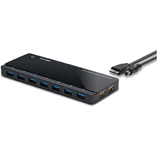 TP-Link USB 3.0 7-poorts hub met 2 oplaadpoorten (UH720)