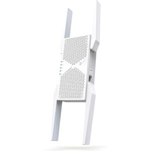 TP-Link RE655BE Tri-Band Wi-Fi 7 versterker repeater BE9300, tot 5764 Mbit/s (6 GHz) + 2882 Mbit/s (5 GHz) + 688 Mbit/s (2,4 GHz), EasyMesh, 1 × 2,5 Gigabit LAN-poort, 4 x externe antennes, WPA3 TP-Link RE655BE Tri-Band Wi-Fi 7 versterker repeater BE9300, tot 5764 Mbit/s (6 GHz) + 2882 Mbit/s (5 GHz) + 688 Mbit/s (2,4 GHz), EasyMesh, 1 × 2,5 Gigabit LAN-poort, 4 x externe antennes, WPA3