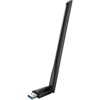 TP-Link Archer TX35U Plus WLAN-stick voor pc, Wi-Fi 6 AX1800 dual-bandadapter, USB 3.0, MU-MIMO, antennes met hoge versterking, WPA3-encryptie, compatibel met Windows 11/10 TP-Link Archer TX35U Plus WLAN-stick voor pc, Wi-Fi 6 AX1800 dual-bandadapter, USB 3.0, MU-MIMO, antennes met hoge versterking, WPA3-encryptie, compatibel met Windows 11/10