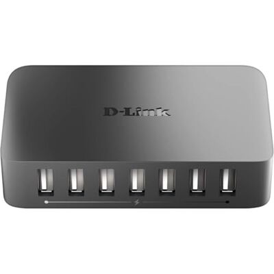 D-Link DUB-H7 7-Poort USB 2.0 Hub (Ondersteunt Windows, Mac Os X, Linux) Usb. 7-In-1 (7X Usb2.0 Hub) Zwart D-Link DUB-H7 7-Poort USB 2.0 Hub (Ondersteunt Windows, Mac Os X, Linux) Usb. 7-In-1 (7X Usb2.0 Hub) Zwart