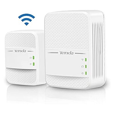 Tenda PH10 AV1000 AC750 WLAN gigabit powerline adapter (1000 Mbit/s, gigabit poorten, ideaal voor 4K-videostreaming, energiezuinig, plug & play, HomePlug AV, set van 2) Tenda PH10 AV1000 AC750 WLAN gigabit powerline adapter (1000 Mbit/s, gigabit poorten, ideaal voor 4K-videostreaming, energiezuinig, plug & play, HomePlug AV, set van 2)