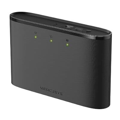 TP-Link Mercusys MT110 V2 draagbare WiFi 6 router, 4G LTE, Cat4 150 Mbit/s, AX300 dual-band, batterij 2400 mAh, mobiele hotspot tot 10 apparaten, simkaart, reizen en telewerk TP-Link Mercusys MT110 V2 draagbare WiFi 6 router, 4G LTE, Cat4 150 Mbit/s, AX300 dual-band, batterij 2400 mAh, mobiele hotspot tot 10 apparaten, simkaart, reizen en telewerk