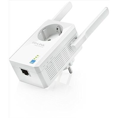 TP-Link 300Mbps Wifi Versterker met stopcontact behoud (TL-WA860RE) TP-Link 300Mbps Wifi Versterker met stopcontact behoud (TL-WA860RE)