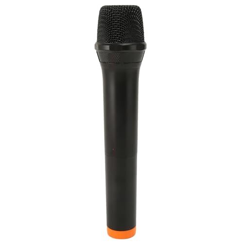 Cuifati Draadloze Microfoon 2.4G USB, Bewegende Spoel, Draadloze Handmicrofoon voor Karaoke, Zang, Spraak