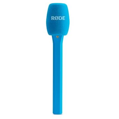 RØDE Interview Micro Handheld Adaptor voor Draadloze Micro (Blauw) RØDE Interview Micro Handheld Adaptor voor Draadloze Micro (Blauw)