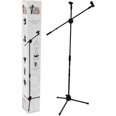 CANTA TU – Microfoonstandaard – Twee bevestigingen, Draagtas - Microphone Stand CANTA TU – Microfoonstandaard – Twee bevestigingen, Draagtas - Microphone Stand