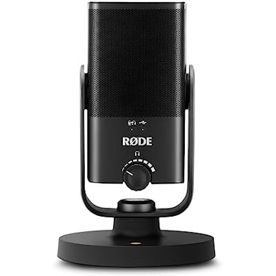 RØDE NT-USB Mini Veelzijdige Studio-kwaliteit Condensator USB Microfoon met Gratis Software voor Podcasting, Streaming, Gaming, Muziekproductie, Zang en Instrumentopname RØDE NT-USB Mini Veelzijdige Studio-kwaliteit Condensator USB Microfoon met Gratis Software voor Podcasting, Streaming, Gaming, Muziekproductie, Zang en Instrumentopname