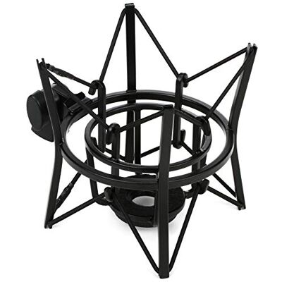 RØDE PSM1 Shock Mount voor Procaster of Podcaster Microfoon Trillingsisolatie met veilige grip voor podcasters, procaster en studio-opnames RØDE PSM1 Shock Mount voor Procaster of Podcaster Microfoon Trillingsisolatie met veilige grip voor podcasters, procaster en studio-opnames