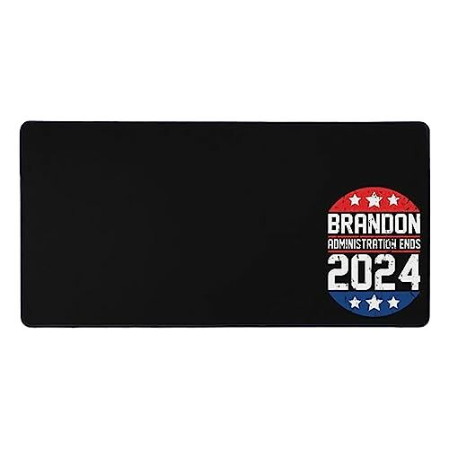 FaceYee De Brandon Administration Ends 2024 Muismat Bureau Mat Boho Bureau Pad Keyboad Mat Pad 900x400x4mmKleur: Brandon Administration Ends 2024