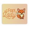 Tongue in Peach Grappige muismat   kantoorwerk muismat bureauaccessoires computer admin collega collega collega   Foxy Lady   Banter cadeau voor haar vos   MM132