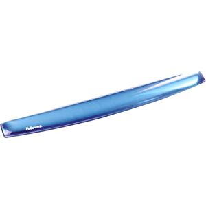 Fellowes Polssteun Crystals Gel voor het toetsenbord ergonomisch vuilafstotend en afwasbaar voor kantoor, thuiskantoor en gaming kleur: blauw Fellowes Polssteun Crystals Gel voor het toetsenbord ergonomisch vuilafstotend en afwasbaar voor kantoor, thuiskantoor en gaming kleur: blauw
