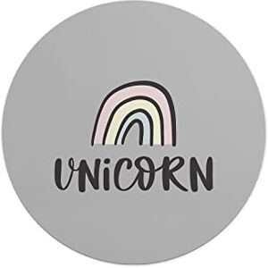 Questo Casa , Ronde digitaal bedrukte muismat, antislip onderkant, voor kantoor en thuis, diameter: 22 cm Questo Casa , Ronde digitaal bedrukte muismat, antislip onderkant, voor kantoor en thuis, diameter: 22 cm