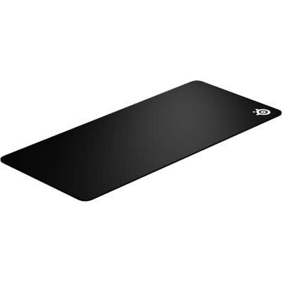 SteelSeries QcK XXL Gaming-muismat Stof Rubberen onderkant Zwart (900 mm x 400 mm x 2 mm), dikte 4mm, XXL SteelSeries QcK XXL Gaming-muismat Stof Rubberen onderkant Zwart (900 mm x 400 mm x 2 mm), dikte 4mm, XXL