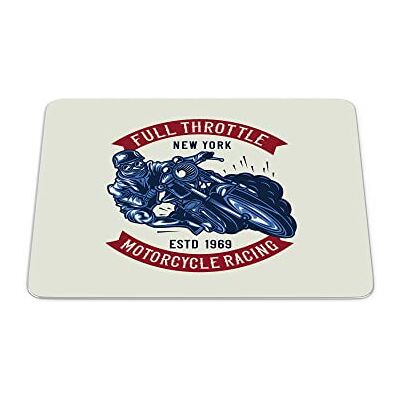 Bonamaison , Rechthoek digitaal bedrukte muismat, antislip onderkant, voor kantoor en thuis, afmetingen: 22x18 cm Bonamaison , Rechthoek digitaal bedrukte muismat, antislip onderkant, voor kantoor en thuis, afmetingen: 22x18 cm