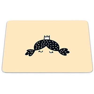 Bonamaison , Rechthoek digitaal bedrukte muismat, antislip onderkant, voor kantoor en thuis, afmetingen: 22x18 cm Bonamaison , Rechthoek digitaal bedrukte muismat, antislip onderkant, voor kantoor en thuis, afmetingen: 22x18 cm