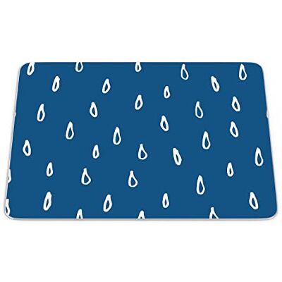 Bonamaison , Rechthoek digitaal bedrukte muismat, antislip onderkant, voor kantoor en thuis, afmetingen: 22x18 cm Bonamaison , Rechthoek digitaal bedrukte muismat, antislip onderkant, voor kantoor en thuis, afmetingen: 22x18 cm