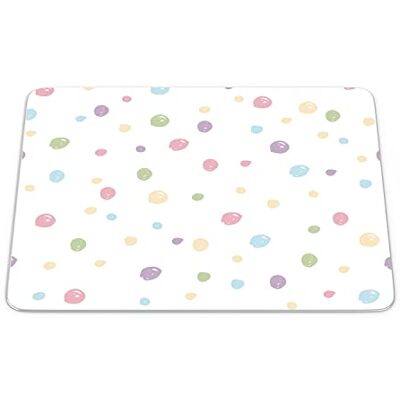 Bonamaison , Rechthoek digitaal bedrukte muismat, antislip onderkant, voor kantoor en thuis, afmetingen: 22x18 cm Bonamaison , Rechthoek digitaal bedrukte muismat, antislip onderkant, voor kantoor en thuis, afmetingen: 22x18 cm