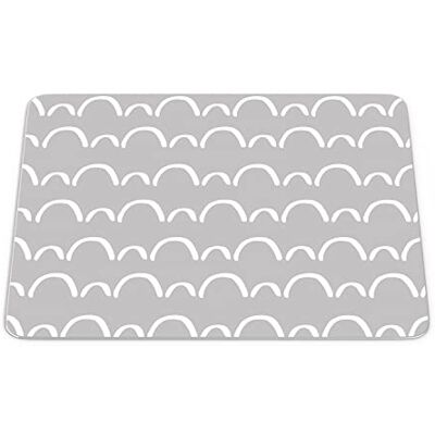 Bonamaison , Rechthoek digitaal bedrukte muismat, antislip onderkant, voor kantoor en thuis, afmetingen: 22x18 cm Bonamaison , Rechthoek digitaal bedrukte muismat, antislip onderkant, voor kantoor en thuis, afmetingen: 22x18 cm