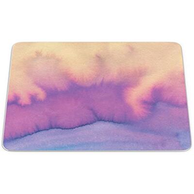 Bonamaison , Rechthoek digitaal bedrukte muismat, antislip onderkant, voor kantoor en thuis, afmetingen: 22x18 cm Bonamaison , Rechthoek digitaal bedrukte muismat, antislip onderkant, voor kantoor en thuis, afmetingen: 22x18 cm