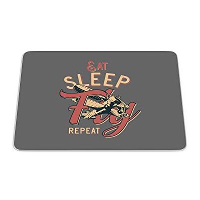 Bonamaison , Rechthoek digitaal bedrukte muismat, antislip onderkant, voor kantoor en thuis, afmetingen: 22x18 cm Bonamaison , Rechthoek digitaal bedrukte muismat, antislip onderkant, voor kantoor en thuis, afmetingen: 22x18 cm