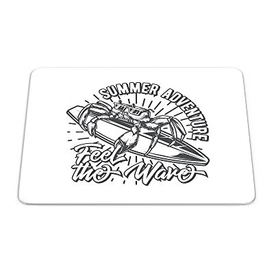 Bonamaison , Rechthoek digitaal bedrukte muismat, antislip onderkant, voor kantoor en thuis, afmetingen: 22x18 cm Bonamaison , Rechthoek digitaal bedrukte muismat, antislip onderkant, voor kantoor en thuis, afmetingen: 22x18 cm
