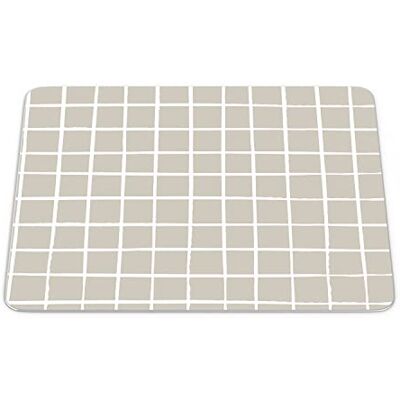 Bonamaison , Rechthoek digitaal bedrukte muismat, antislip onderkant, voor kantoor en thuis, afmetingen: 22x18 cm Bonamaison , Rechthoek digitaal bedrukte muismat, antislip onderkant, voor kantoor en thuis, afmetingen: 22x18 cm