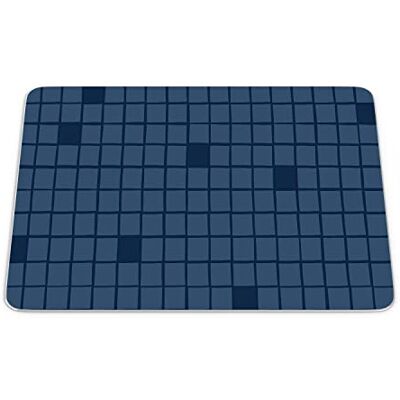 Bonamaison , Rechthoek digitaal bedrukte muismat, antislip onderkant, voor kantoor en thuis, afmetingen: 22x18 cm Bonamaison , Rechthoek digitaal bedrukte muismat, antislip onderkant, voor kantoor en thuis, afmetingen: 22x18 cm