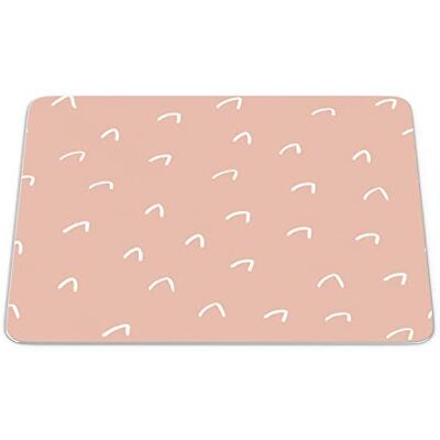 Bonamaison , Rechthoek digitaal bedrukte muismat, antislip onderkant, voor kantoor en thuis, afmetingen: 22x18 cm Bonamaison , Rechthoek digitaal bedrukte muismat, antislip onderkant, voor kantoor en thuis, afmetingen: 22x18 cm