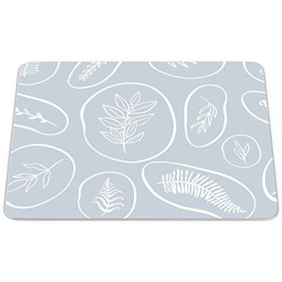 Bonamaison , Rechthoek digitaal bedrukte muismat, antislip onderkant, voor kantoor en thuis, afmetingen: 22x18 cm Bonamaison , Rechthoek digitaal bedrukte muismat, antislip onderkant, voor kantoor en thuis, afmetingen: 22x18 cm