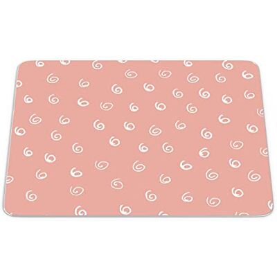 Bonamaison , Rechthoek digitaal bedrukte muismat, antislip onderkant, voor kantoor en thuis, afmetingen: 22x18 cm Bonamaison , Rechthoek digitaal bedrukte muismat, antislip onderkant, voor kantoor en thuis, afmetingen: 22x18 cm
