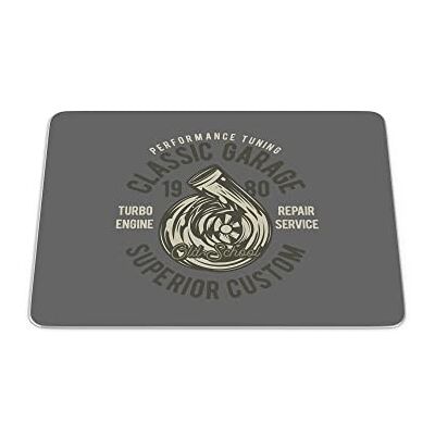 Bonamaison , Rechthoek digitaal bedrukte muismat, antislip onderkant, voor kantoor en thuis, afmetingen: 22x18 cm Bonamaison , Rechthoek digitaal bedrukte muismat, antislip onderkant, voor kantoor en thuis, afmetingen: 22x18 cm