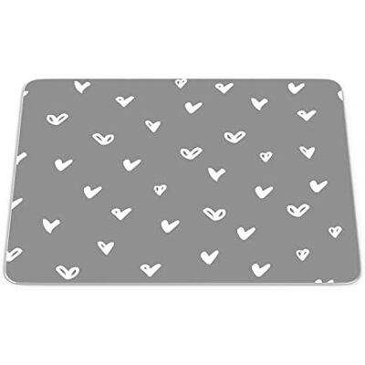 Bonamaison , Rechthoek digitaal bedrukte muismat, antislip onderkant, voor kantoor en thuis, afmetingen: 22x18 cm Bonamaison , Rechthoek digitaal bedrukte muismat, antislip onderkant, voor kantoor en thuis, afmetingen: 22x18 cm