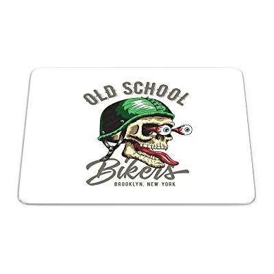 Bonamaison , Rechthoek digitaal bedrukte muismat, antislip onderkant, voor kantoor en thuis, afmetingen: 22x18 cm Bonamaison , Rechthoek digitaal bedrukte muismat, antislip onderkant, voor kantoor en thuis, afmetingen: 22x18 cm