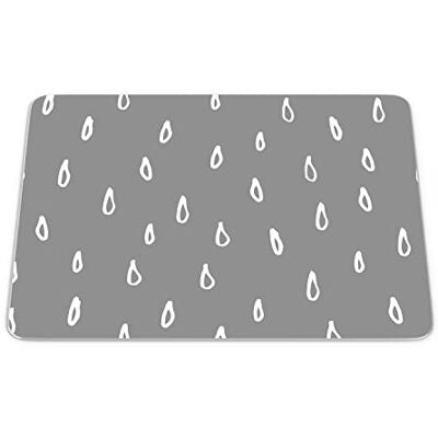 Bonamaison , Rechthoek digitaal bedrukte muismat, antislip onderkant, voor kantoor en thuis, afmetingen: 22x18 cm Bonamaison , Rechthoek digitaal bedrukte muismat, antislip onderkant, voor kantoor en thuis, afmetingen: 22x18 cm