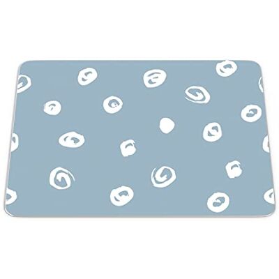 Bonamaison , Rechthoek digitaal bedrukte muismat, antislip onderkant, voor kantoor en thuis, afmetingen: 22x18 cm Bonamaison , Rechthoek digitaal bedrukte muismat, antislip onderkant, voor kantoor en thuis, afmetingen: 22x18 cm