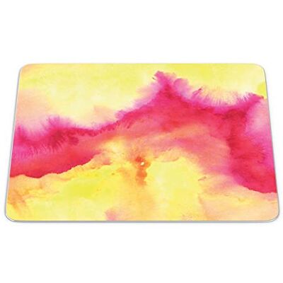 Bonamaison , Rechthoek digitaal bedrukte muismat, antislip onderkant, voor kantoor en thuis, afmetingen: 22x18 cm Bonamaison , Rechthoek digitaal bedrukte muismat, antislip onderkant, voor kantoor en thuis, afmetingen: 22x18 cm