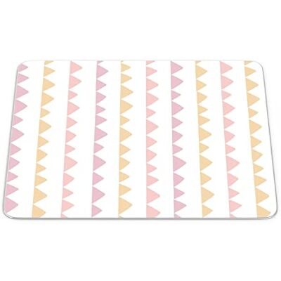 Bonamaison , Rechthoek digitaal bedrukte muismat, antislip onderkant, voor kantoor en thuis, afmetingen: 22x18 cm Bonamaison , Rechthoek digitaal bedrukte muismat, antislip onderkant, voor kantoor en thuis, afmetingen: 22x18 cm