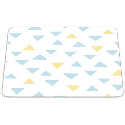 Bonamaison , Rechthoek digitaal bedrukte muismat, antislip onderkant, voor kantoor en thuis, afmetingen: 22x18 cm Bonamaison , Rechthoek digitaal bedrukte muismat, antislip onderkant, voor kantoor en thuis, afmetingen: 22x18 cm