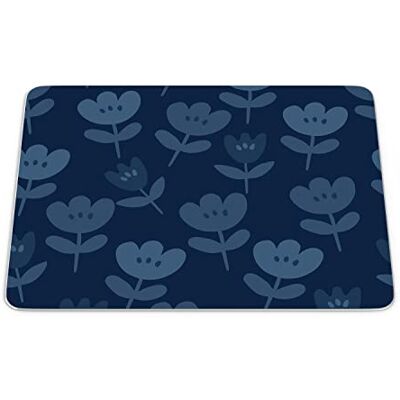 Bonamaison , Rechthoek digitaal bedrukte muismat, antislip onderkant, voor kantoor en thuis, afmetingen: 22x18 cm Bonamaison , Rechthoek digitaal bedrukte muismat, antislip onderkant, voor kantoor en thuis, afmetingen: 22x18 cm