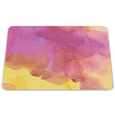 Bonamaison , Rechthoek digitaal bedrukte muismat, antislip onderkant, voor kantoor en thuis, afmetingen: 22x18 cm Bonamaison , Rechthoek digitaal bedrukte muismat, antislip onderkant, voor kantoor en thuis, afmetingen: 22x18 cm