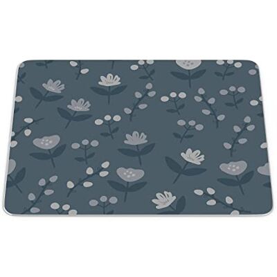 Bonamaison , Rechthoek digitaal bedrukte muismat, antislip onderkant, voor kantoor en thuis, afmetingen: 22x18 cm Bonamaison , Rechthoek digitaal bedrukte muismat, antislip onderkant, voor kantoor en thuis, afmetingen: 22x18 cm