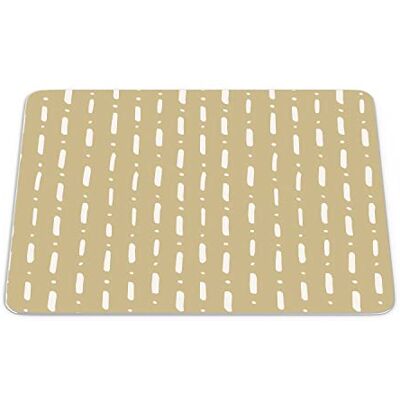 Bonamaison , Rechthoek digitaal bedrukte muismat, antislip onderkant, voor kantoor en thuis, afmetingen: 22x18 cm Bonamaison , Rechthoek digitaal bedrukte muismat, antislip onderkant, voor kantoor en thuis, afmetingen: 22x18 cm